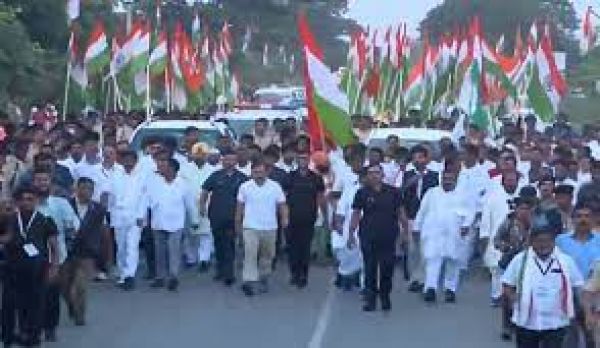 राहुल गांधी की 'भारत जोड़ो यात्रा' के रात्रि विश्राम पर बम विस्फोट की धमकी, मामला दर्ज