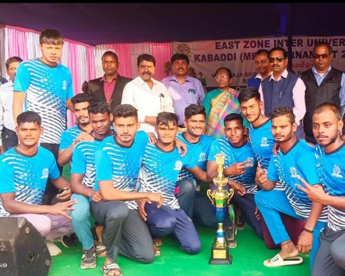 एआईयू के ईस्ट जोन कबड्डी में सीवीआरयू का शानदार प्रदर्शन