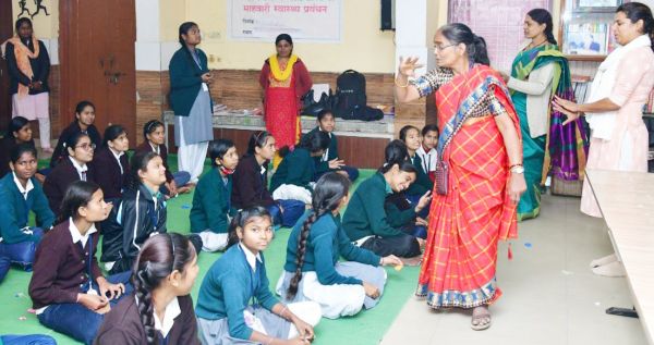 बालको ने दिव्यांगों को दिया माहवारी स्वच्छता प्रबंधन प्रशिक्षण 