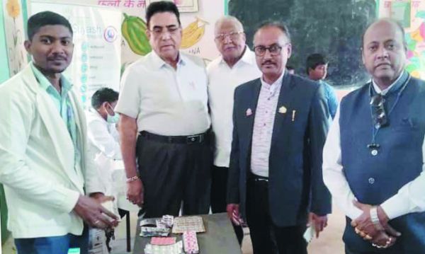 महावीर इंटरनेशनल रायपुर मेन द्वारा स्वास्थ्य परीक्षण कैंप