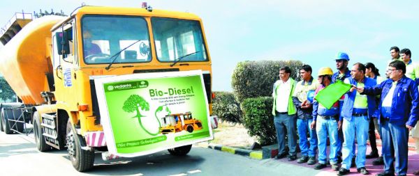 2050 तक शून्य कार्बन उत्सर्जन की प्रतिबद्धता के चलते बायोडीजल से संयंत्र प्रचालन कर रहा बालको