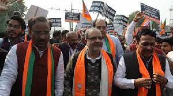 भाजपा ने मोदी पर टिप्पणी को लेकर बिलावल भुट्टो के खिलाफ प्रदर्शन किया