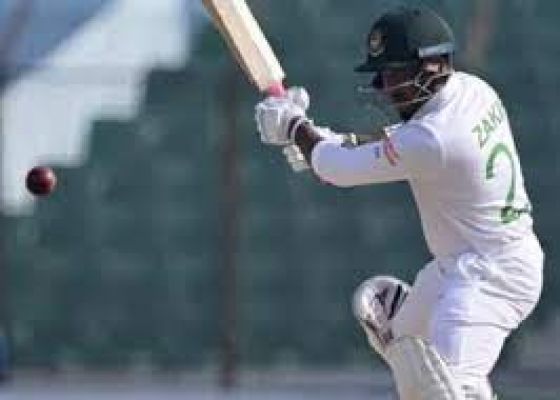 बांग्लादेश के चाय के विश्राम तक तीन विकेट पर 176 रन