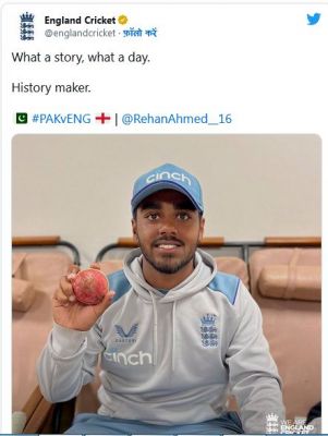 रेहान अहमद: इंग्लैंड के इस स्पिनर ने पाकिस्तान को नचाया और बनाया रिकॉर्ड
