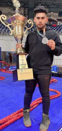 ऋषि सिंह को एशियन किक बॉक्सिंग में कांस्य 