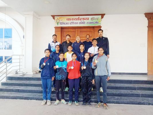 राज्य स्तरीय क्रॉस एंट्री दौड़ में नांदगांव के 9 खिलाड़ी चयनित