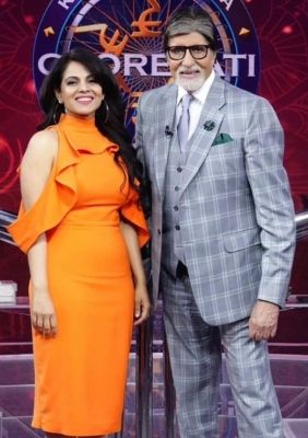 नमिता थापर ने केबीसी पर बिग बी से कहा, अपने बच्चों का नाम जय और वीरू रखा