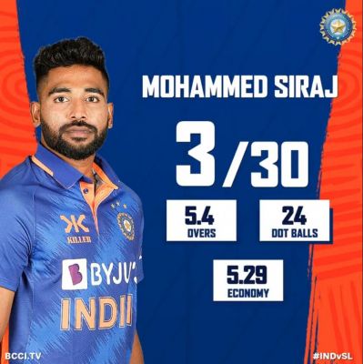 हार्ड लेंथ गेंदबाजी करने की लोकेश राहुल की सलाह का फायदा मिला: सिराज