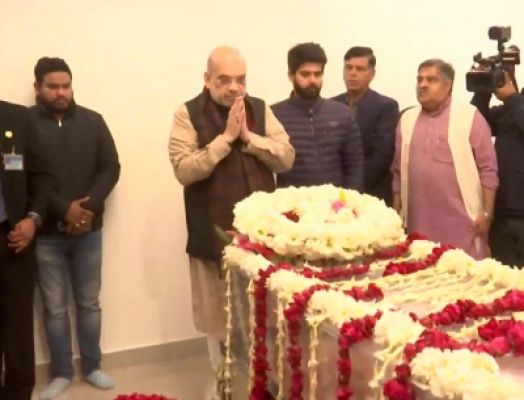 अमित शाह ने शरद यादव के अंतिम दर्शन कर उन्हें श्रद्धांजलि दी