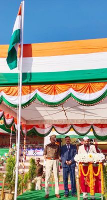 एनएमडीसी बचेली ने मनाया गणतंत्र दिवस