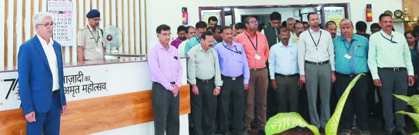 एसईसीएल की शहीदों को श्रद्धांजलि