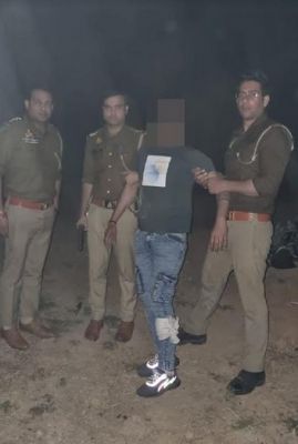 मुठभेड़ में बदमाश सोनू उर्फ चटनी गिरफ्तार 