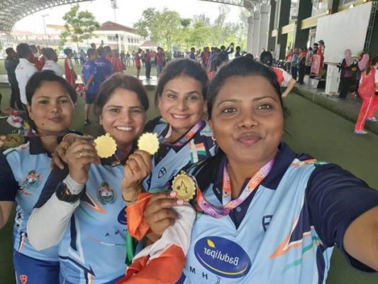एशियाई लॉन बॉल चैंपियनशिप में भारत ने जीता गोल्ड