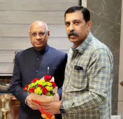 महाराष्ट्र राज्यपाल को पारवानी ने दी बधाई