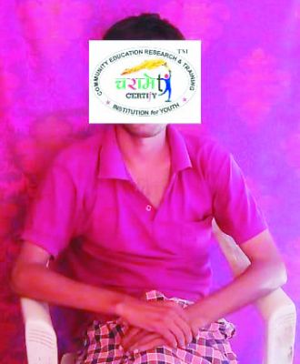 दिव्यांग की खुशी बनी चरामेति फाउंडेशन द्वारा मिली व्हीलचेयर