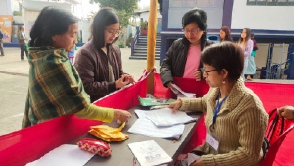 मेघालय में सुबह 9 बजे तक करीब 11 फीसदी मतदान 