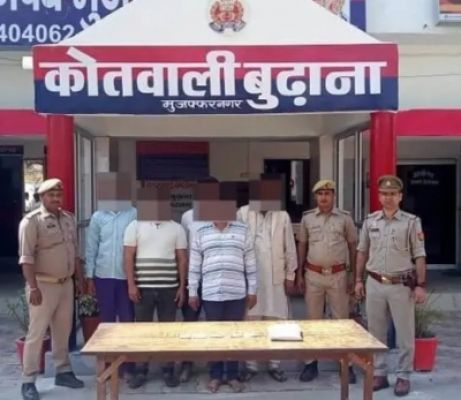 मुजफ्फरनगर में जुआ रैकेट का भंडाफोड़, 5 गिरफ्तार