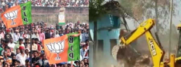 तेलंगाना भाजपा ने किया 'बुलडोजर राज' का वादा