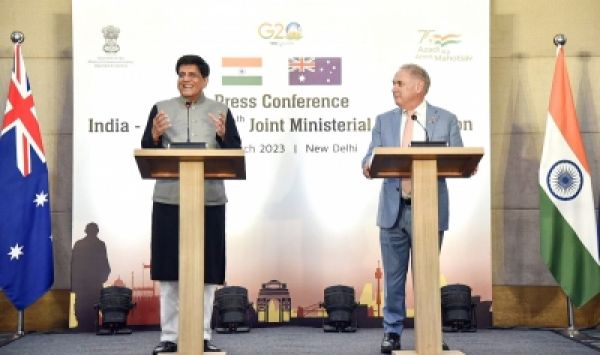 भारत-ऑस्ट्रेलिया द्विपक्षीय व्यापार संबंधों को और बढ़ाने पर सहमत
