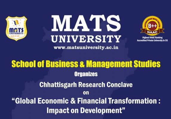 छग रिसर्च कॉन्क्लेव 2023 का मैट्स में भव्य आयोजन