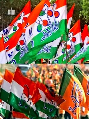 कांग्रेस और तृणमूल के बीच दूरी का भाजपा को मिलेगा फायदा?