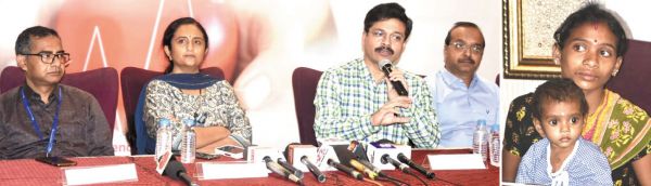 हाइब्रिड पर-वेंट्रिकुलर वीएसडी डिवाइस क्लोजर द्वारा एक वर्षीय बच्ची को एनएच एमएमआई ने बचाया