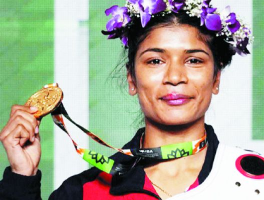 एनएमडीसी ब्रांड एंबेसडर जरीन ने विश्व मुक्केबाजी स्वर्ण जीता