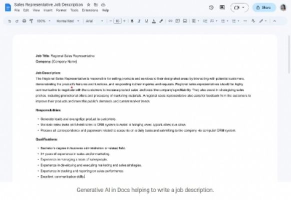 गूगल ने जीमेल, डॉक्स में जनरेटिव एआई फीचर्स का परीक्षण शुरू किया