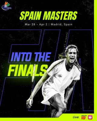 पीवी सिंधु ने स्पेन मास्टर्स के फ़ाइनल में बनाई जगह