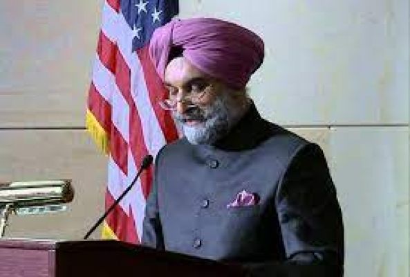 भारत और अमेरिका 'समय की गंभीर चुनौतियों' से निपटने के लिए काम कर रहे हैं: संधू
