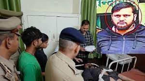 उप्र : पुलिस ने मुठभेड़ में ढाई लाख के इनामी माफिया को ढेर किया