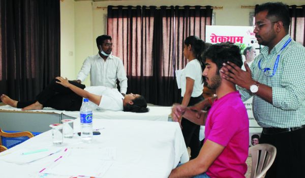 लक्ष्य प्राप्ति के लिए शारीरिक एवं मानसिक स्वास्थ्य जरूरी-डॉ. शर्मा