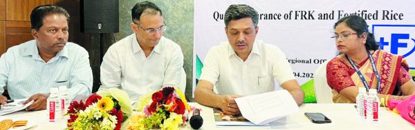 एफसीआई द्वारा फोर्टिफाइड चावल की गुणवत्ता आश्वासन पर कार्यशाला