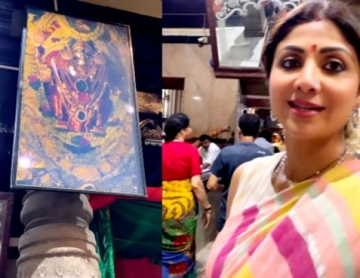 शिल्पा ने अपने बच्चों को 'मंगलोरियन' संस्कृति से परिचय कराया, कुलदेवी मंदिर का दौरा किया