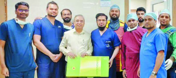 जटिल ऑर्बिटल एथेरेक्टॉमी एंजियोप्लास्टी  रामकृष्ण केयर में सफल, छत्तीसगढ़ में प्रथम