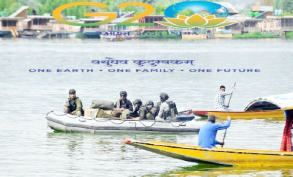 कश्मीर: तीसरे पर्यटन कार्यकारी समूह की बैठक के लिए जी20 देशों के प्रतिनिधि श्रीनगर पहुंचे