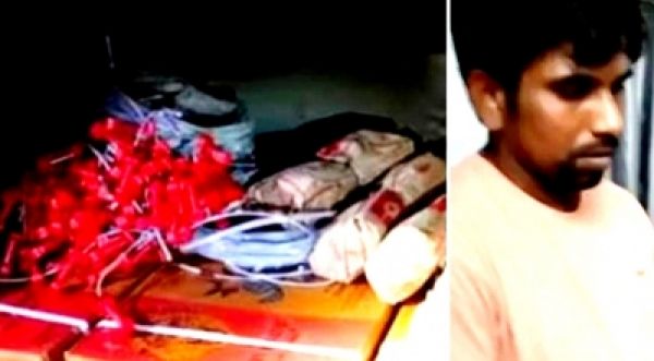 केरल के कासरगोड में भारी मात्रा में विस्फोटक सामग्री बरामद