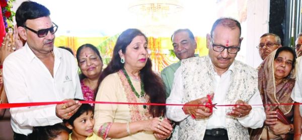 श्री रामनाथ भीमसेन चैरिटेबल ट्रस्ट निर्मित श्रीराम भवन का उद्घाटन