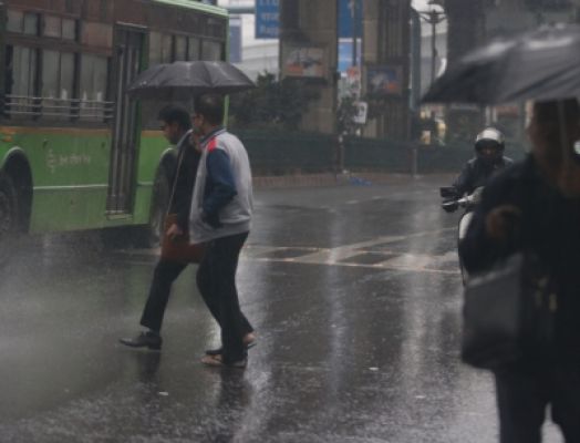 दिल्ली में न्यूनतम तापमान 25.4 डिग्री दर्ज, बारिश का अनुमान