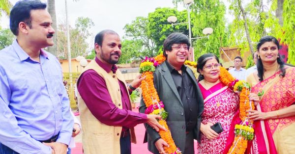 एनएमडीसी सीएमडी का बचेली प्रवास