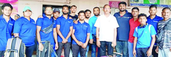 राष्ट्रीय किकबॉक्सिंग स्पर्धा हेतु सीनियर टीम पंजाब रवाना, अध्यक्ष मुंदड़ा द्वारा प्रोत्साहन