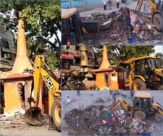 दिल्ली के भजनपुरा में मंदिर तोड़े जाने के बाद आतिशी ने एलजी पर साधा निशाना