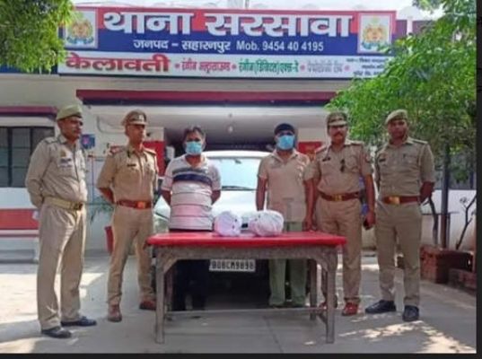 यूपी के सहारनपुर में नशीले पदार्थो के साथ दो तस्कर गिरफ्तार