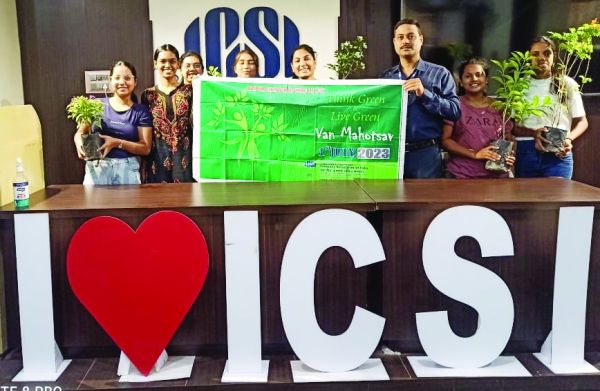 आईसीएसआई रायपुर द्वारा सामाजिक सरोकार