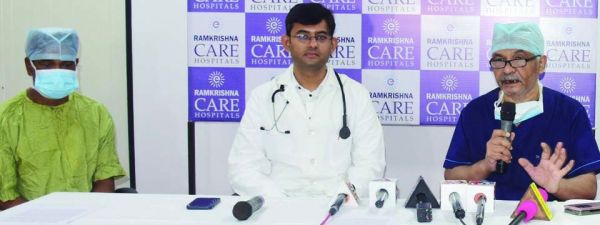 मल्टीपल मायलोमा से पीडि़त 51 वर्षीय व्यक्ति का  रामकृष्ण केयर अस्पताल में सफल बोन मैरो ट्रांसप्लांट