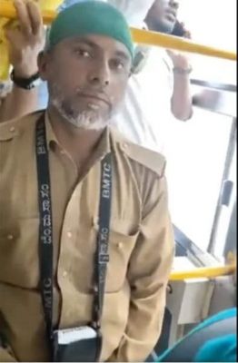 कर्नाटक कांग्रेस ने बस कंडक्टर के टोपी पहनने पर आपत्ति को 'नैतिक पुलिसिंग' बताया