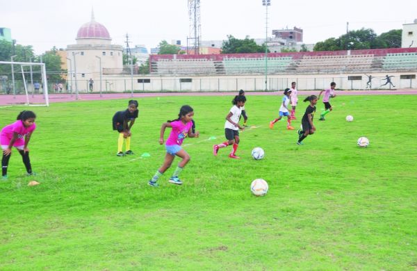 खेल अकादमी के लिए चयन,  650 से अधिक खिलाड़ी हुए शामिल