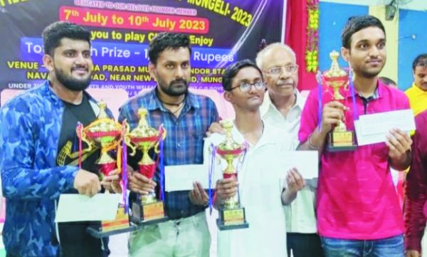राज्य सीनियर फिडे रेटिंग शतरंज चैंपियनशिप में दुर्ग के खिलाडिय़ों का दबदबा 