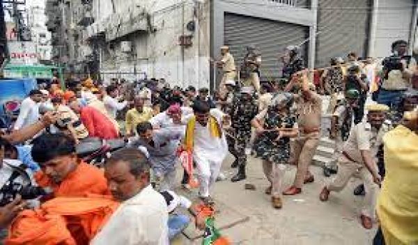 भाजपा कार्यकर्ताओं पर लाठीचार्ज बिहार सरकार की ‘पूर्व नियोजित साजिश’: भाजपा