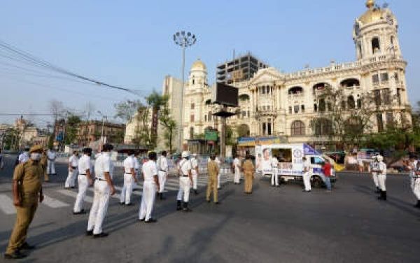 तृणमूल कांग्रेस के 'शहीद दिवस' कार्यक्रम के लिए अभूतपूर्व सुरक्षा